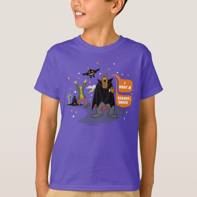 Scooby-Doo| I Vant en skotsk Snack T Shirt (Framsida)