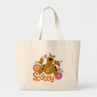 Scooby-Doo in Flowers Jumbo Tygkasse