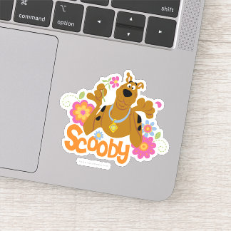 Scooby-Doo in Flowers Klistermärken