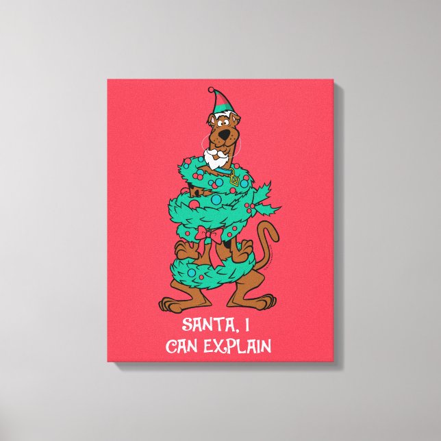 Scooby-doo inkapslad i våningar canvastryck (Framsida)