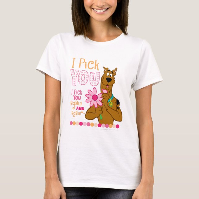 Scooby Doo - jag Plockor dig Tee Shirt (Framsida)