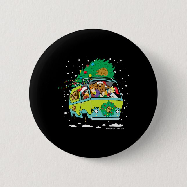 Scooby Doo jul mysteriemaskin  Knapp (Framsida)