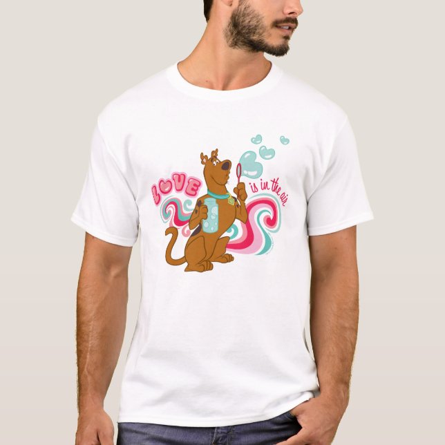 Scooby-Doo - Kärlek ligger i Luft T Shirt (Framsida)