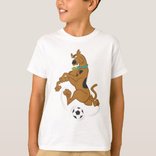 Scooby-Doo Kicking Soccer Ball Tee Shirt