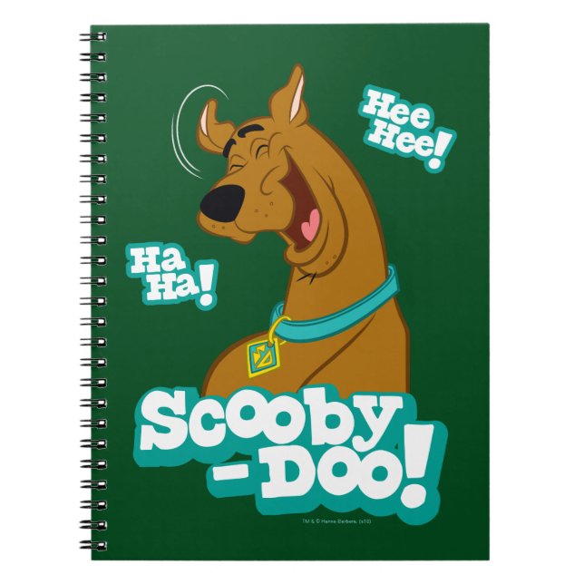 Scooby-Doo Laughing Anteckningsbok (Framsidan)