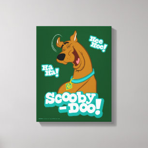 Scooby-Doo Laughing Canvastryck
