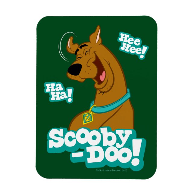 Scooby-Doo Laughing Magnet (Vertikal)