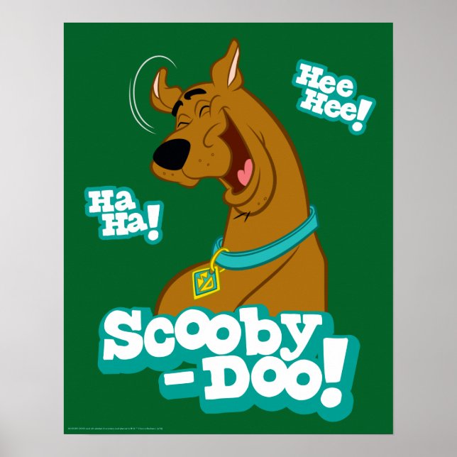 Scooby-Doo Laughing Poster (Framsidan)