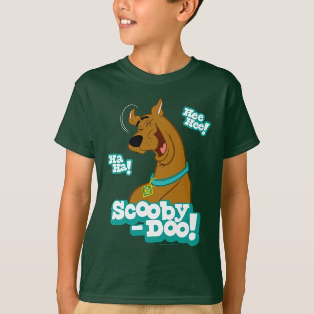Scooby-Doo Laughing T Shirt (Framsida)