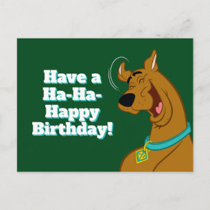 Scooby-Doo Laughing Vykort