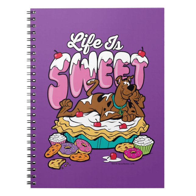 Scooby-Doo "Life is Sweet" Anteckningsbok (Framsidan)