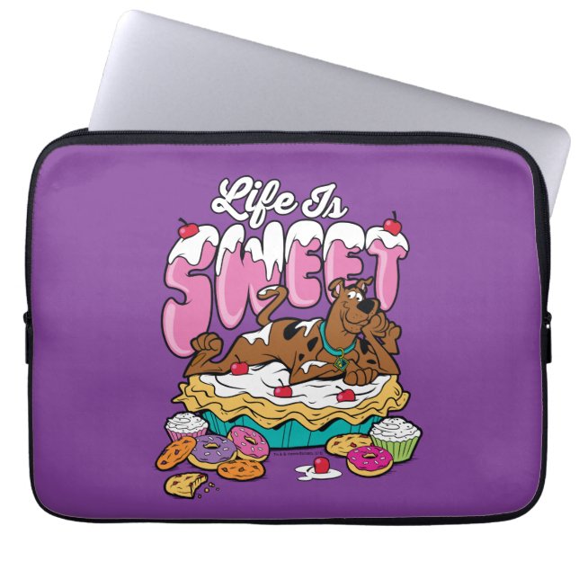 Scooby-Doo "Life is Sweet" Laptop Fodral (Framsidan)