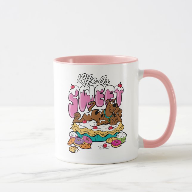 Scooby-Doo "Life is Sweet" Mugg (Höger)