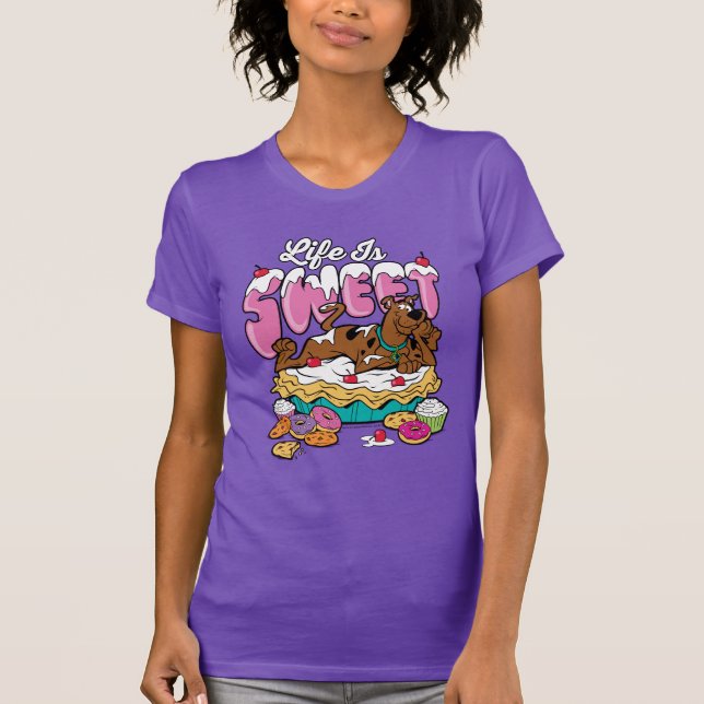 Scooby-Doo "Life is Sweet" T Shirt (Framsida)