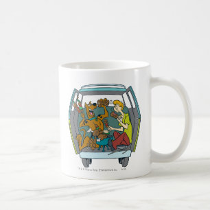 Scooby-Doo & lurvigt i gåtamaskin Kaffemugg