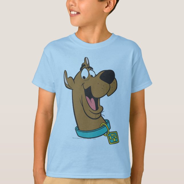 Scooby-Doo Lycklig Ansikte T-shirt (Framsida)