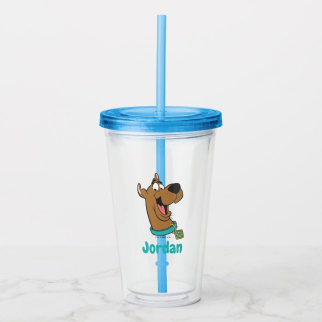 Scooby-Doo Lycklig Ansikte Take Away Mugg (Framsida)