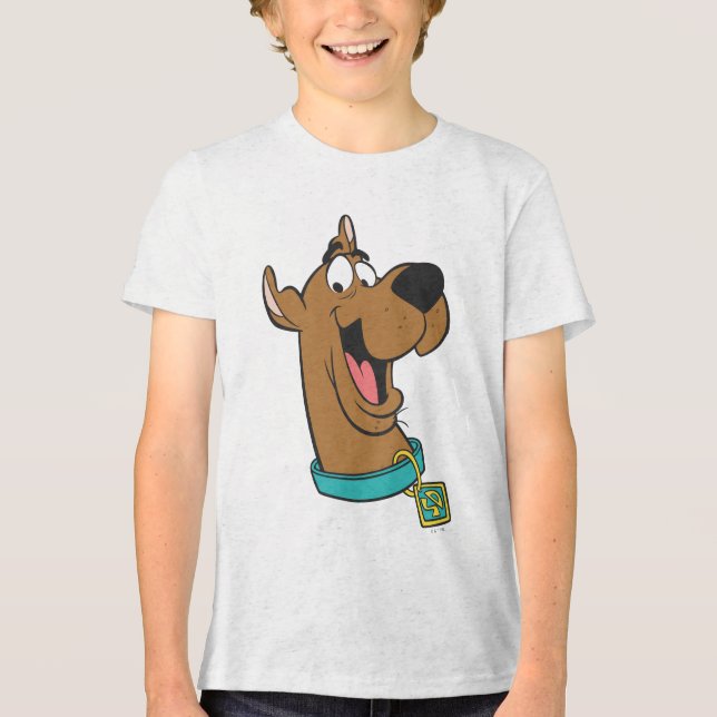 Scooby-Doo Lycklig Ansikte Tee (Framsida)