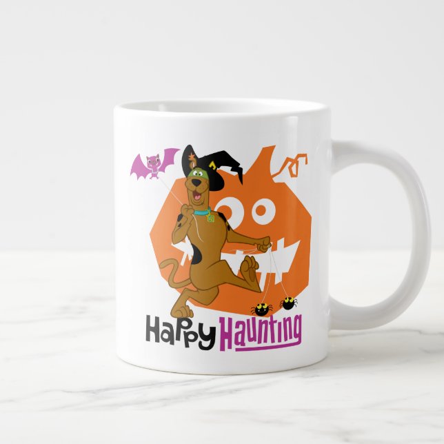 Scooby-Doo | Lycklig Haunting Jumbo Mugg (Höger)