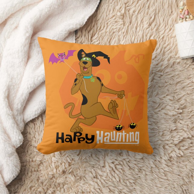 Scooby-Doo | Lycklig Haunting Kudde (Filt)