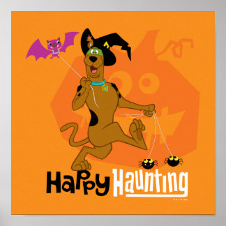 Scooby-Doo | Lycklig Haunting Poster
