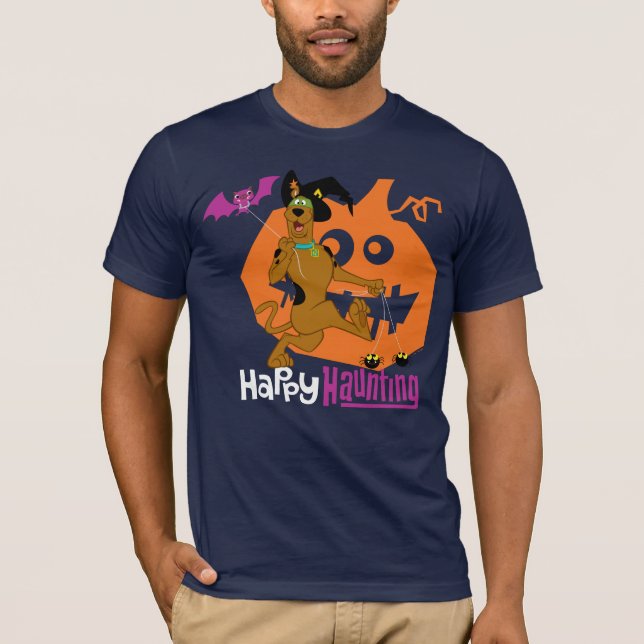 Scooby-Doo | Lycklig Haunting T Shirt (Framsida)