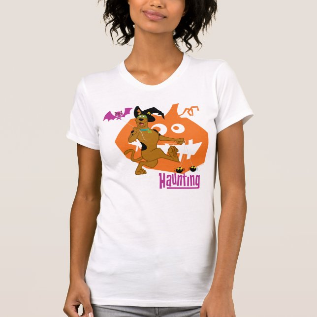 Scooby-Doo | Lycklig Haunting T Shirt (Framsida)