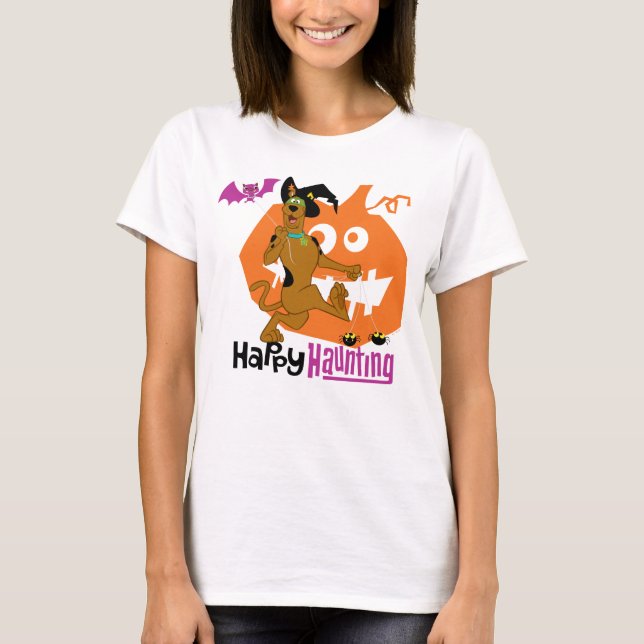 Scooby-Doo | Lycklig Haunting T Shirt (Framsida)