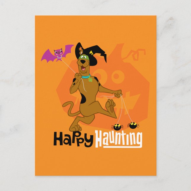Scooby-Doo | Lycklig Haunting Vykort (Framsida)