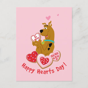 Scooby-Doo - Lycklig Hearts Day Helg Vykort