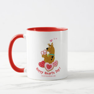 Scooby-Doo - Lycklig Hearts Day Mugg