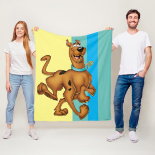 Scooby-Doo Lycklig Walk Fleecefilt