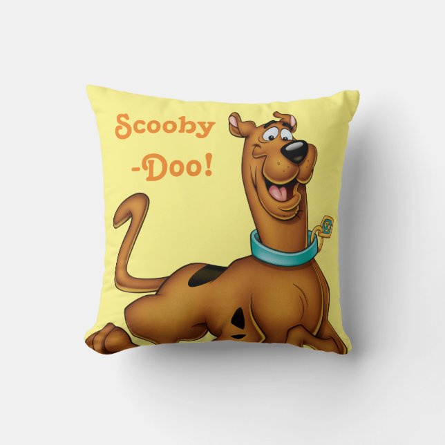 Scooby-Doo Lycklig Walk Kudde (Framsida)