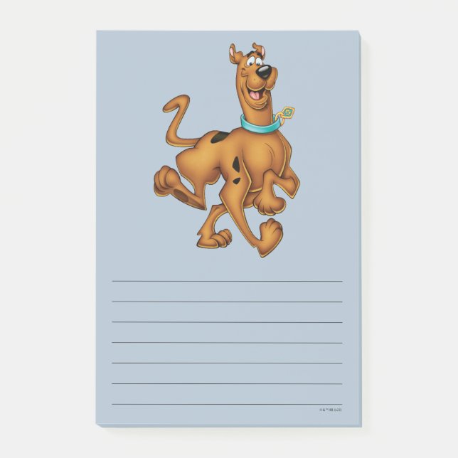 Scooby-Doo Lycklig Walk Post-it Block (Framsida)