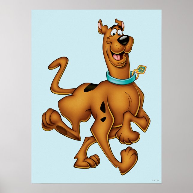 Scooby-Doo Lycklig Walk Poster (Framsidan)