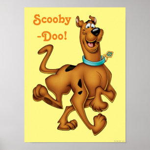Scooby-Doo Lycklig Walk Poster