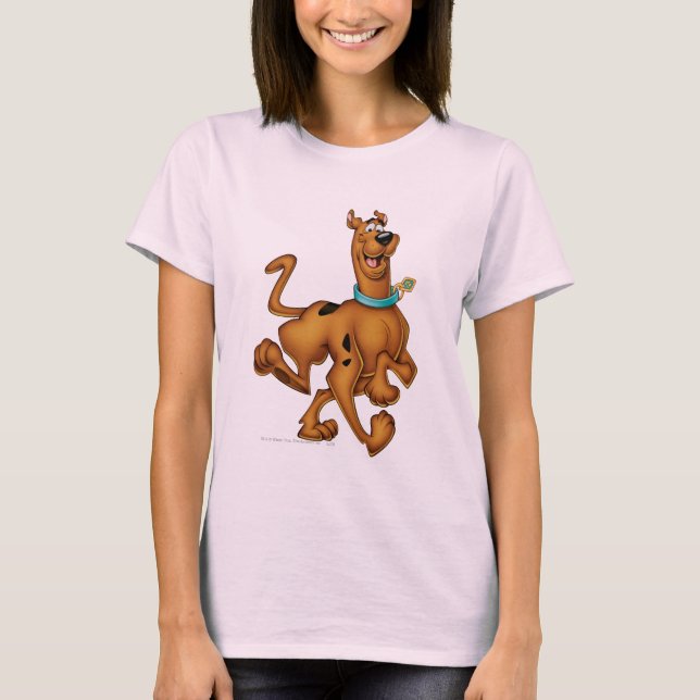 Scooby-Doo Lycklig Walk Tee Shirt (Framsida)