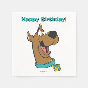 Scooby-Doo lyckligt ansikte Pappersservett