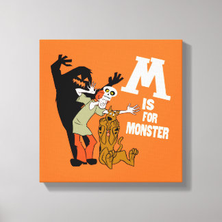 Scooby-Doo | M är för Monster Canvastryck