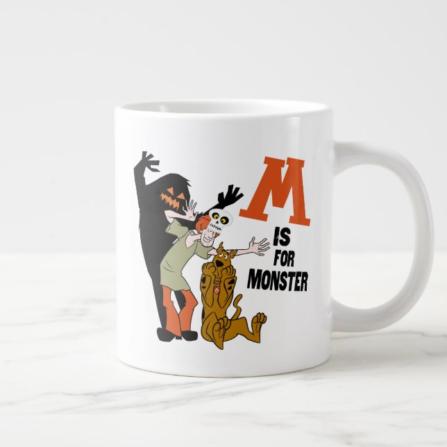 Scooby-Doo | M är för Monster Jumbo Mugg (Höger)