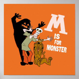 Scooby-Doo | M är för Monster Poster