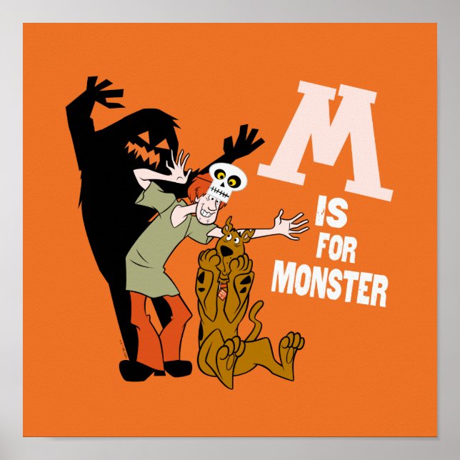Scooby-Doo | M är för Monster Poster (Framsidan)