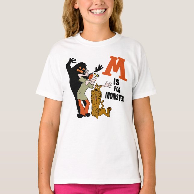 Scooby-Doo | M är för Monster T Shirt (Framsida)