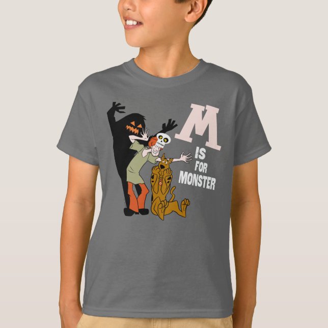 Scooby-Doo | M är för Monster T Shirt (Framsida)