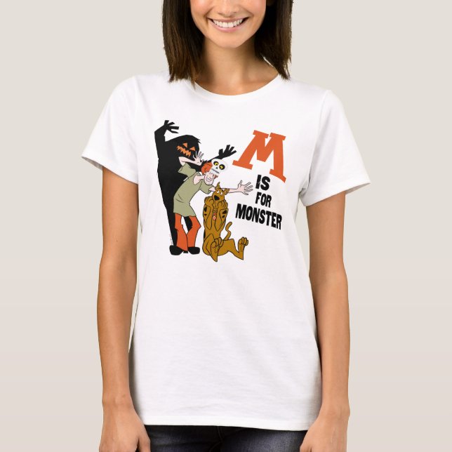 Scooby-Doo | M är för Monster T Shirt (Framsida)