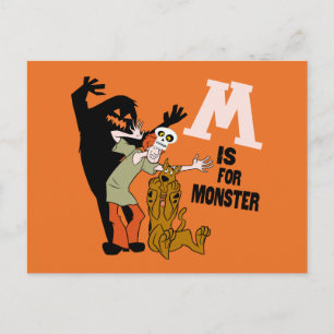 Scooby-Doo   M är för Monster Vykort