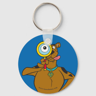Scooby-Doo med förstoringsglas Nyckelring