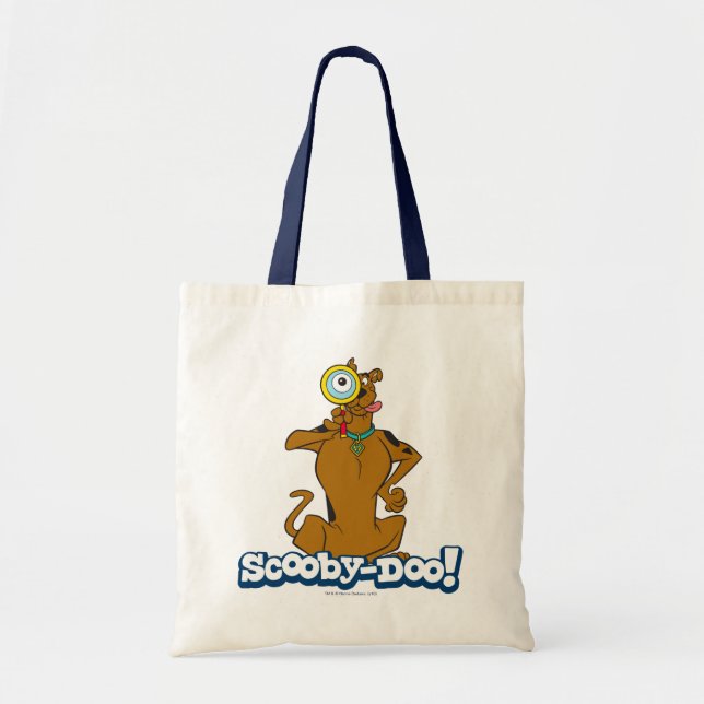 Scooby-Doo med förstoringsglas Tygkasse (Framsidan)