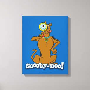 Scooby-Doo med förstoringsglaset Canvastryck
