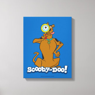 Scooby-Doo med förstoringsglaset Canvastryck